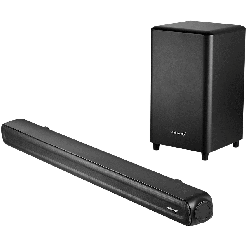 VolkanoX Supersonic Series 2.1 200w Soundbar System with Wireless Subwoofer - Black - Image 4