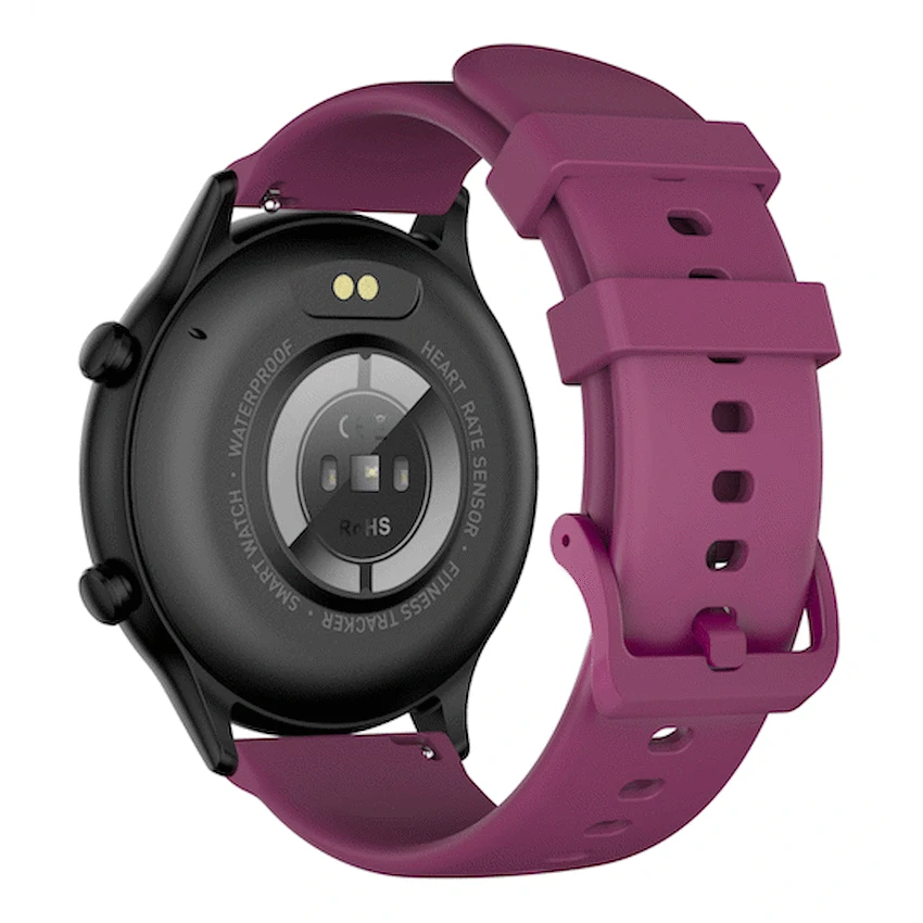 Volkano Halo Series Smartwatch - Burgundy - Image 4