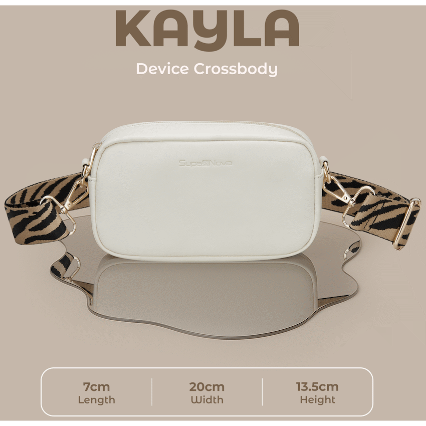SupaNova Kayla Device Cross-Body - Cream - Image 4