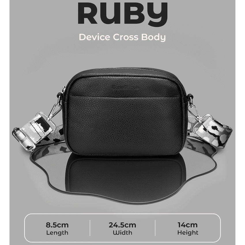 SupaNova Ruby Device Crossbody - Black - Image 4