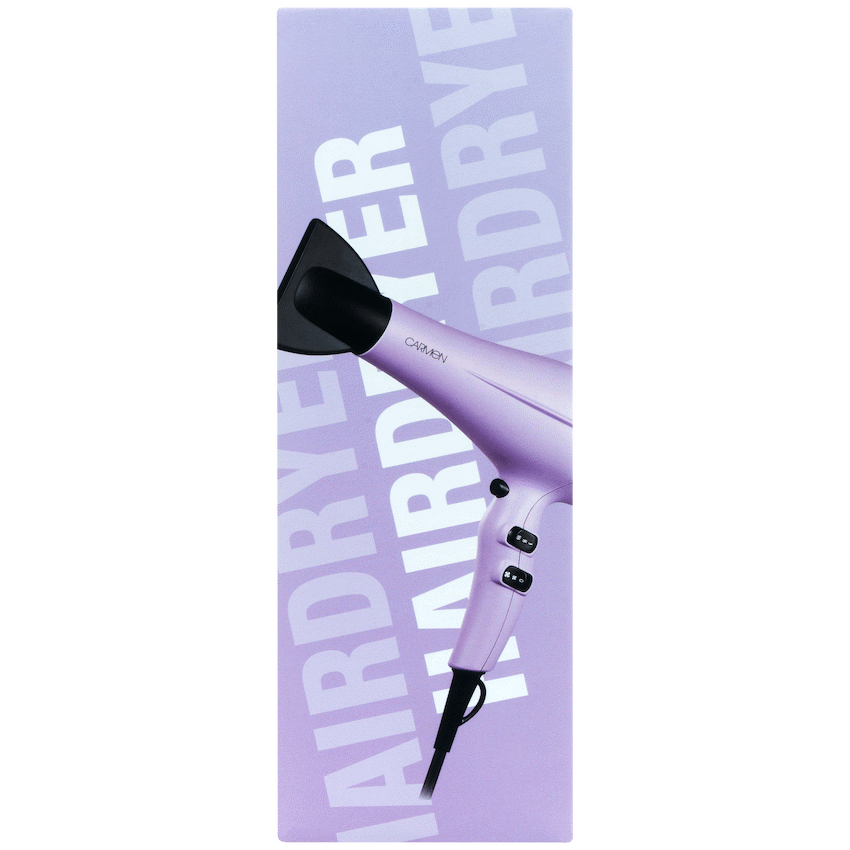 Carmen Colours 2200w AC Hair Dryer - Image 5