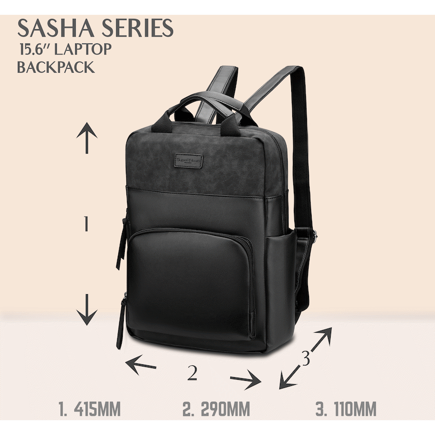 SupaNova Sasha 15.6" Laptop Bag - Black - Image 5