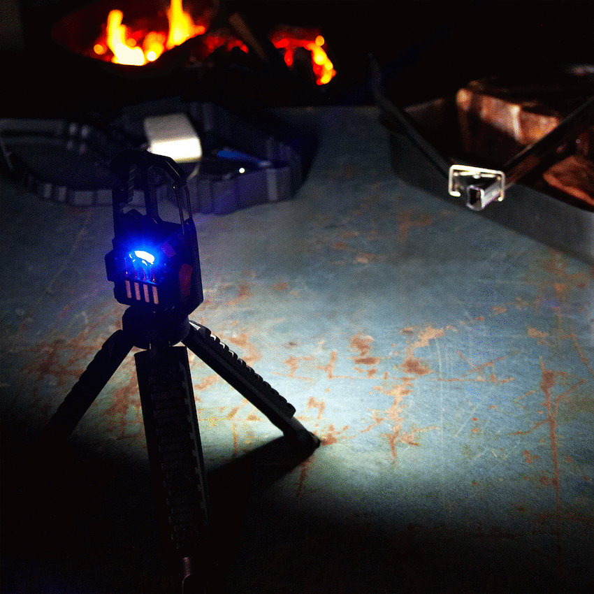 Rugged by Volkano Multi-Function Keychain Light with Tripod - Image 5