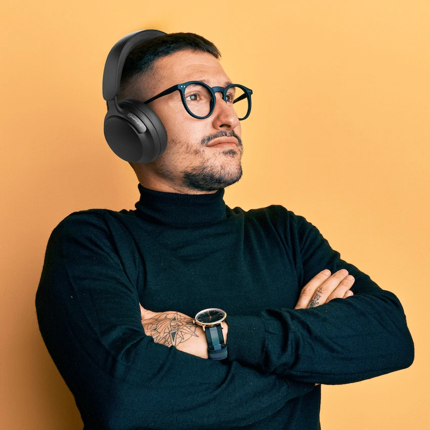 Amplify Chorus 3 Bluetooth Wireless Headphones - Black - Image 5