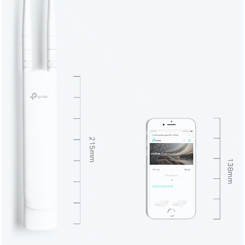 TP-Link EAP110-OUTDOOR 300Mbps Wireless N Outdoor Access Point - Image 5