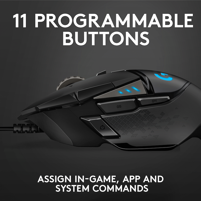 Logitech(R) G502 HERO High Performance Gaming Mouse - Image 5