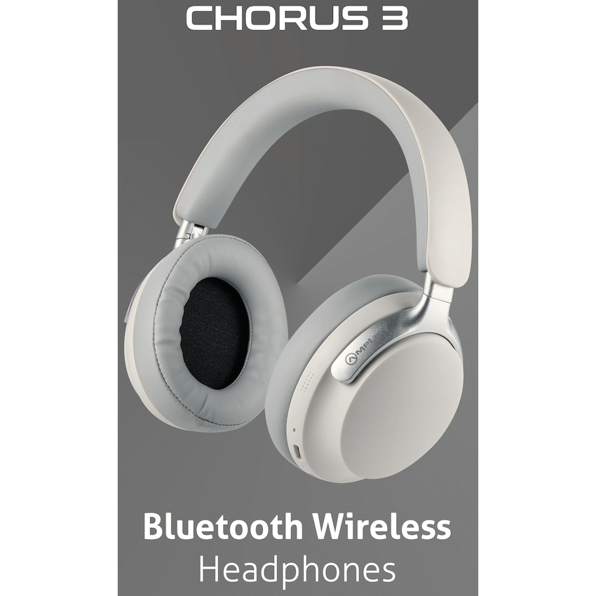 Amplify Chorus 3 Bluetooth Wireless Headphones - Nude - Image 6