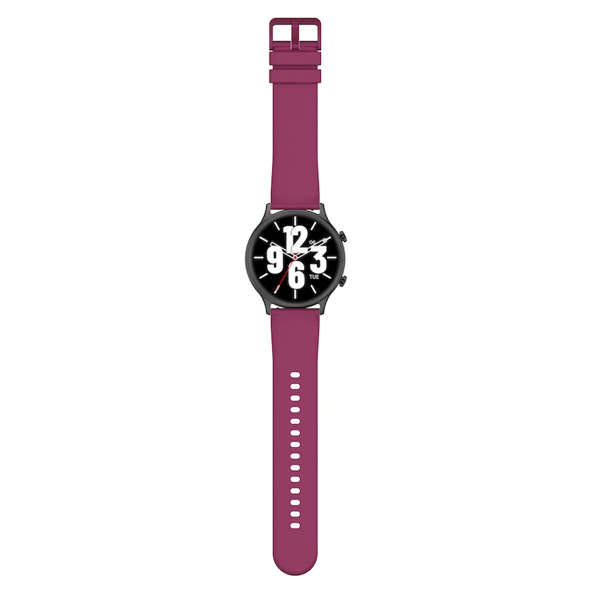 Volkano Halo Series Smartwatch - Burgundy - Image 6