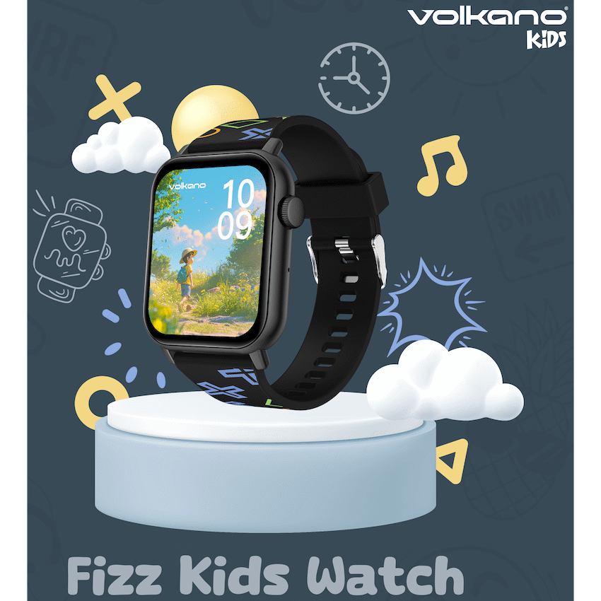 Volkano Fizz Kids Watch - Black - Image 6