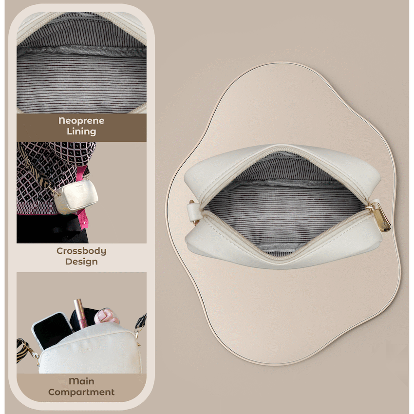 SupaNova Kayla Device Cross-Body - Cream - Image 6
