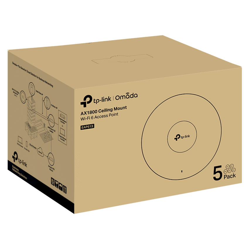 TP-Link EAP613 AX1800 Ceiling Mount Wi-Fi 6 Access Point - Image 6