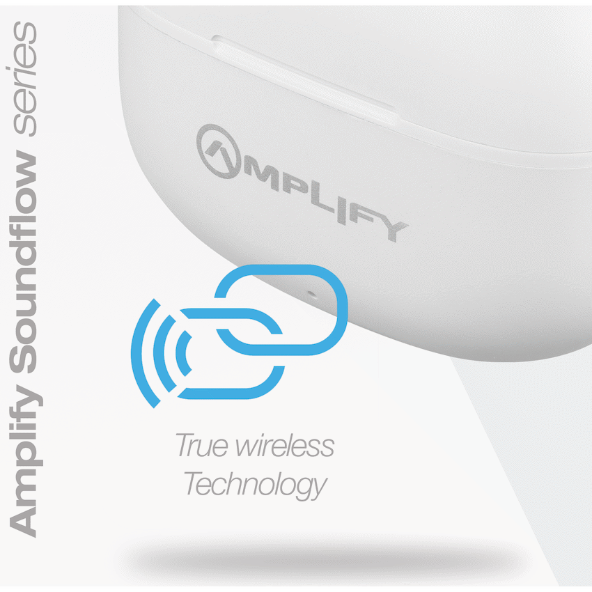 Amplify Soundflow Series TWS Earphones - White - Image 6