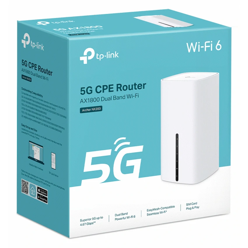 TP-Link Archer NX200 5G AX1800 Wireless Dual-Band Gigabit Router - Image 7