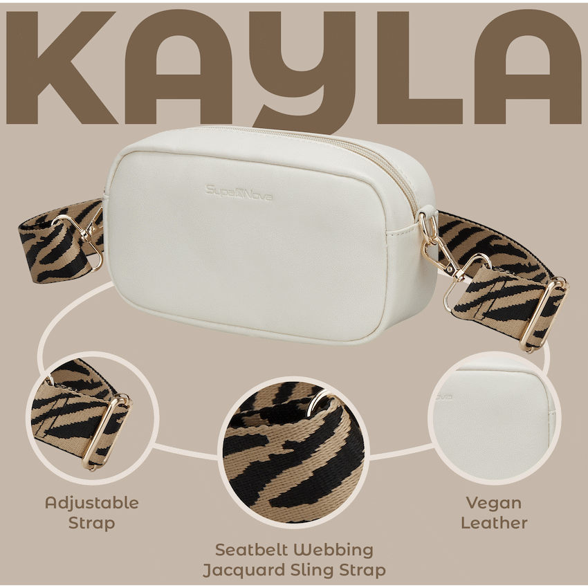 SupaNova Kayla Device Cross-Body - Cream - Image 7