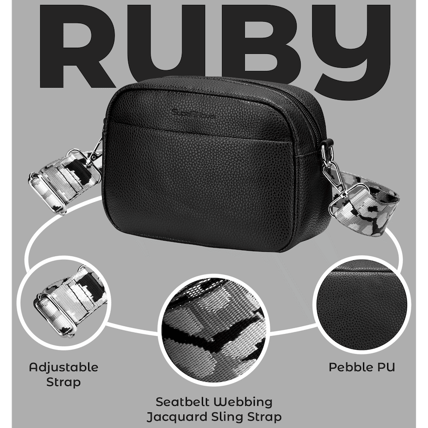 SupaNova Ruby Device Crossbody - Black - Image 7