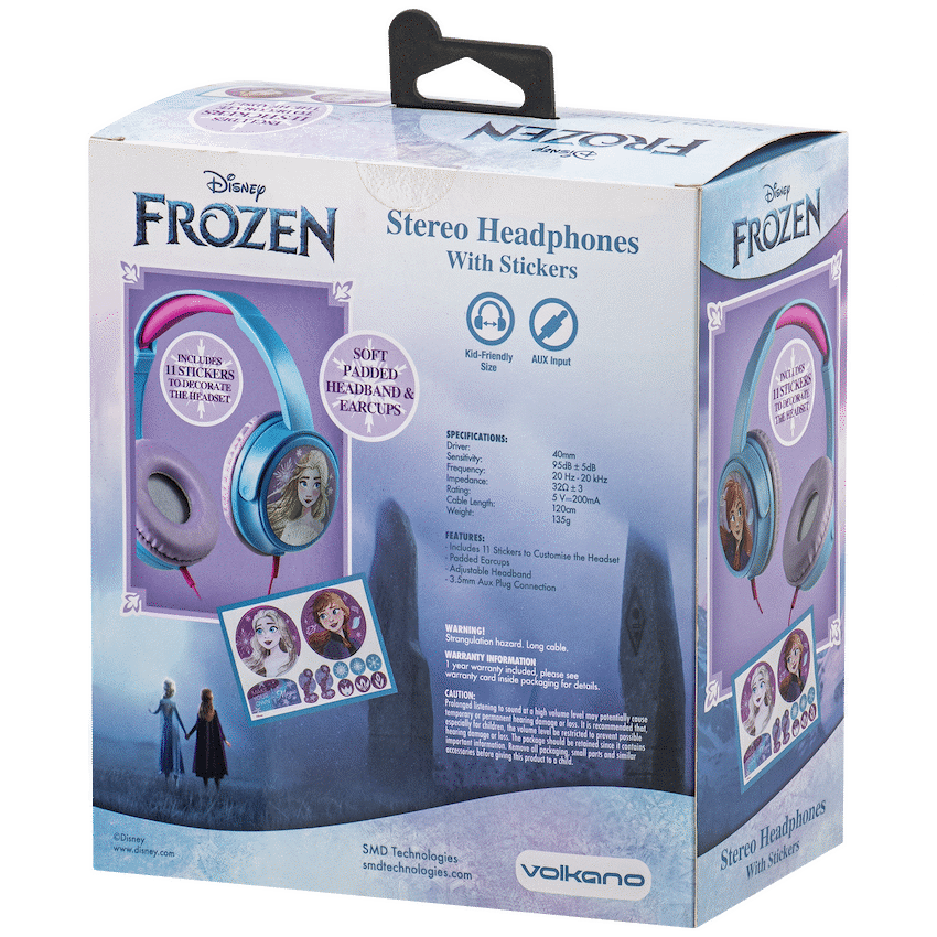 Frozen Auxiliary Headphones with Stickers - Image 7