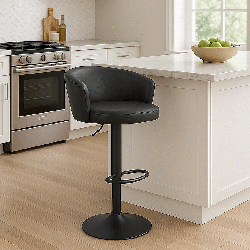 Everfurn Titan Barstool Black - 2 Pack - Image 7