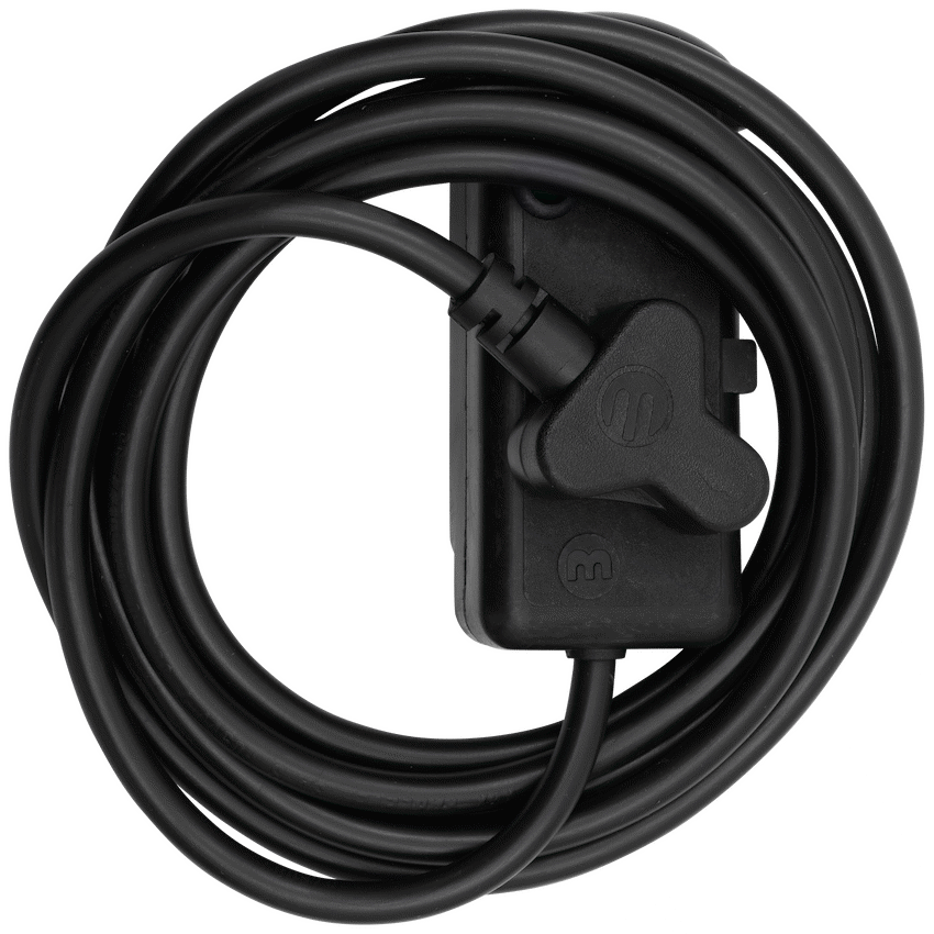 Ellies Side-by-Side Heavy-Duty Extension Lead - 3m - Black - Image 7