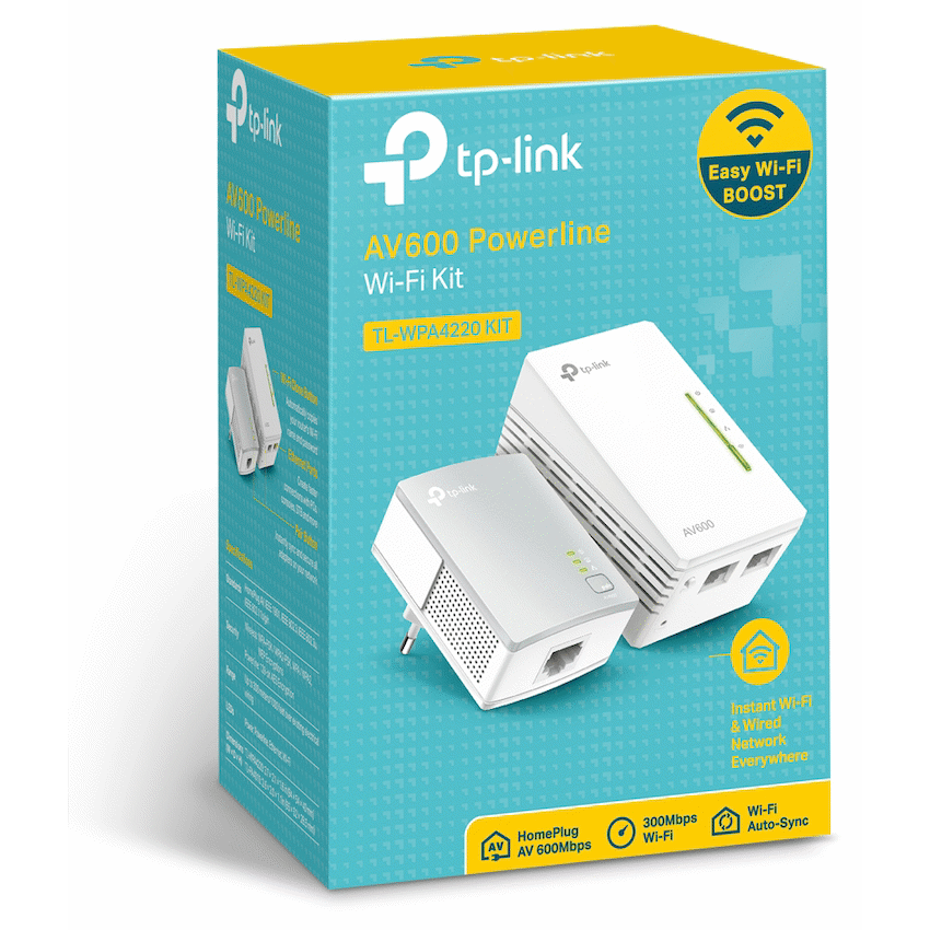 TP-Link TL-WPA4220 KIT AV600 Powerline Wi-Fi Kit - Image 7