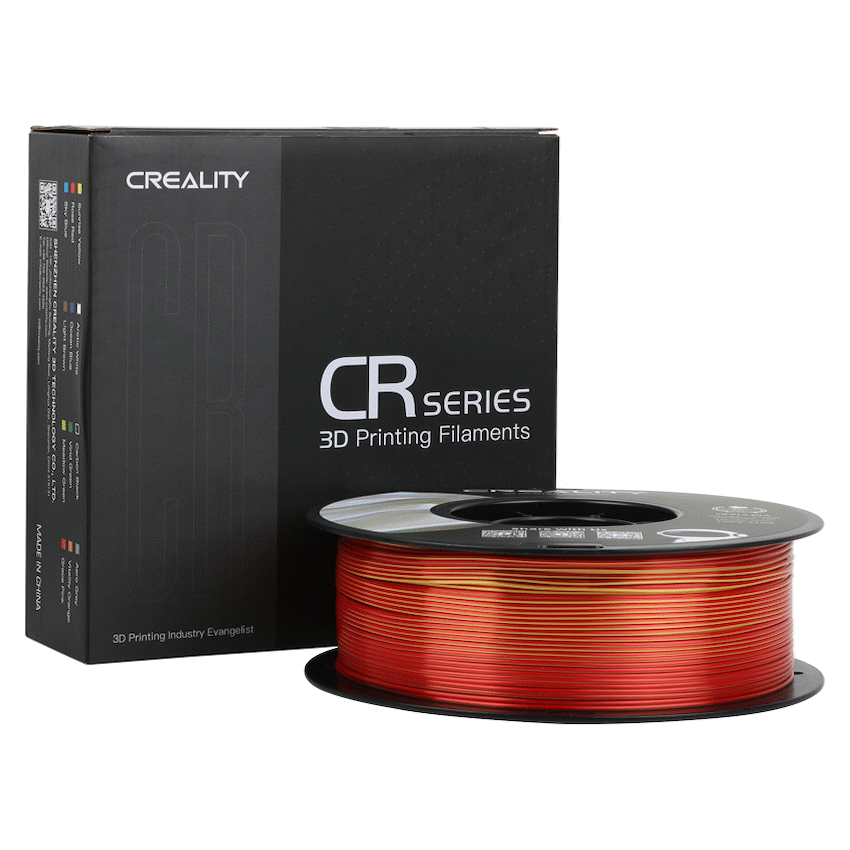 Creality Dual Silk Filament PLA - Golden-Red 1Kg - Image 7