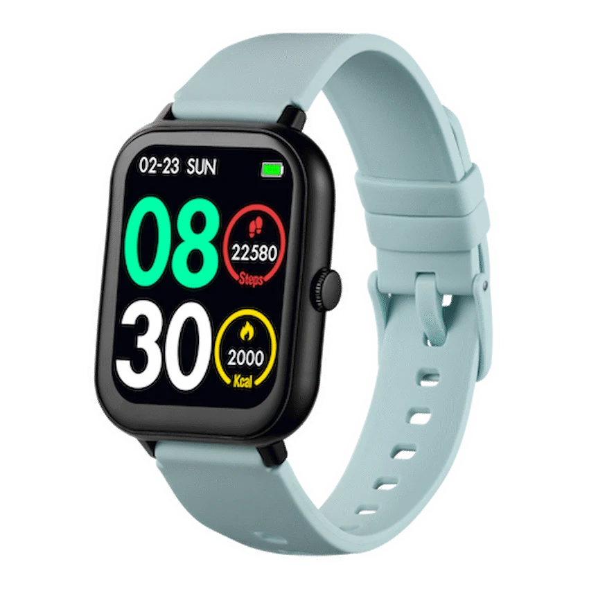 Volkano Chroma Series Smartwatch with Teal Strap - Image 7