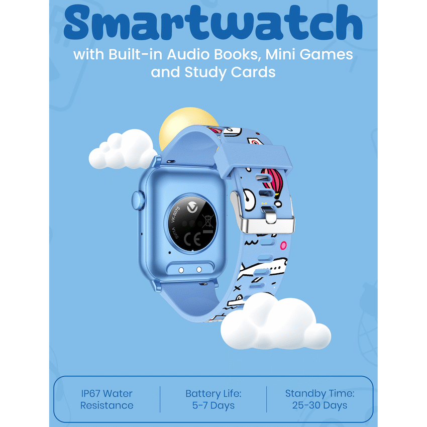 Volkano Fizz Kids Watch - Blue - Image 8
