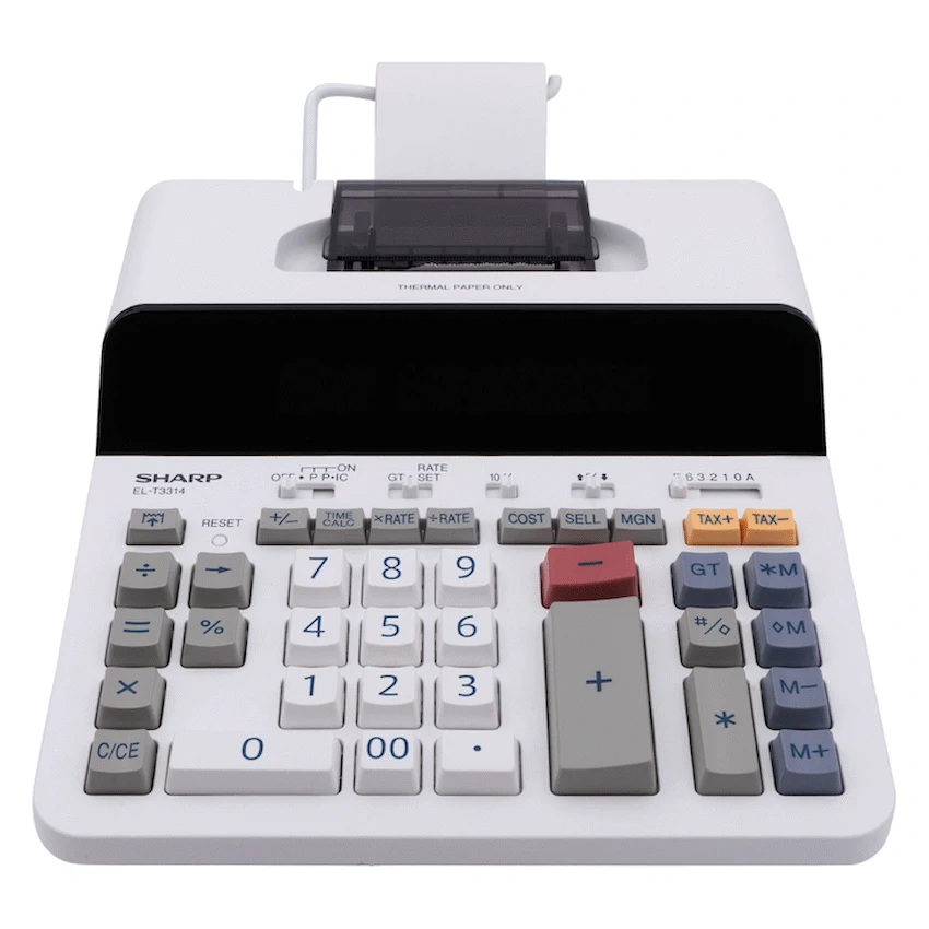 Sharp EL-T3314 Printing Calculator - Image 9