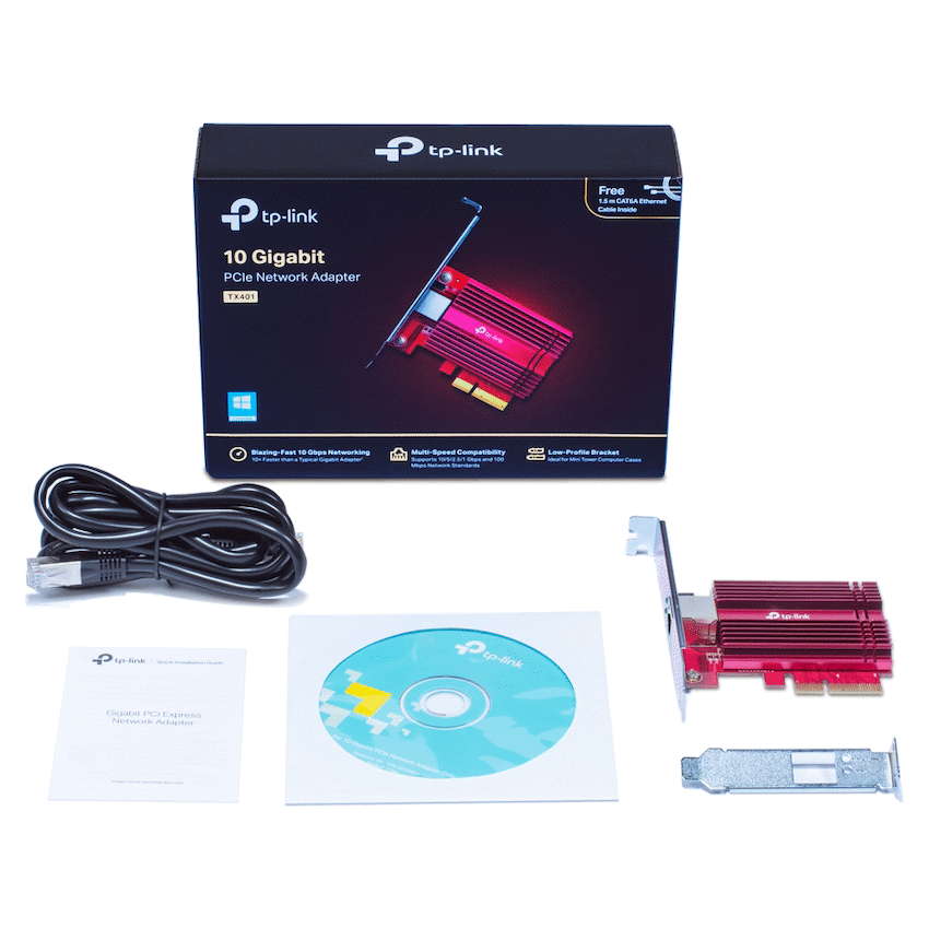 TP-Link TX401 10 Gigabit PCIe Network Adapter - Image 9
