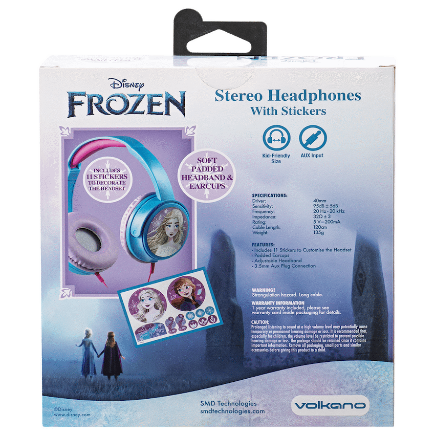 Frozen Auxiliary Headphones with Stickers - Image 9