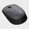 Logitech Black Wireless Mouse (Grey Black)