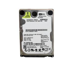 80GB WD 2.5" SATA 5400rpm 8MB Notebook HD