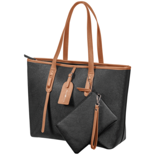 Supanova Elara Ladies 15.6" Laptop Tote Bag Black