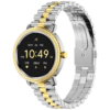 Volkano Ayla Collection Jewelled Smartwatch With 2 Colour Metal link strap