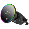 Volkano Volt Series Qi2.2 Magnetic Car Vent Phone Holder - Black