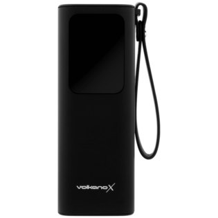 VolkanoX Titan Series - 20 000 mAh - Power Bank with retractable Type-C Cable with Flashlight