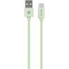 Bounce Cord series 2m USB toType C cable - Green
