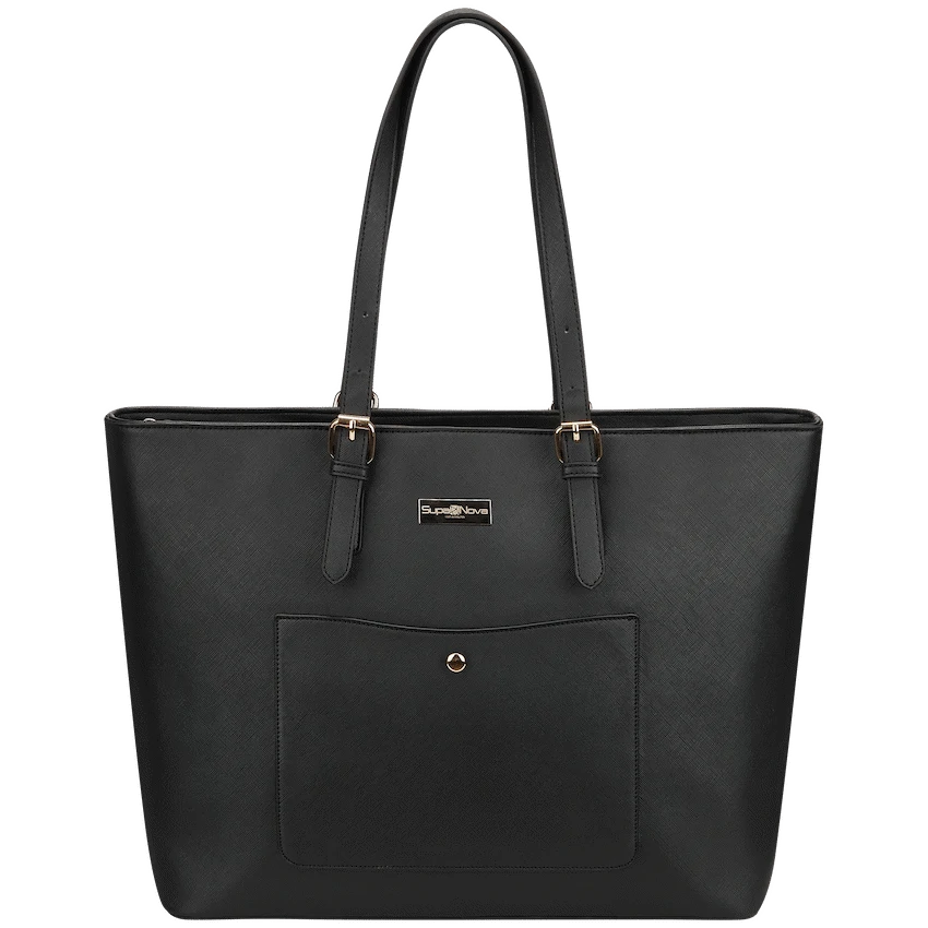 Supanova Madame 15.6" Laptop Tote Bag Black - Image 2