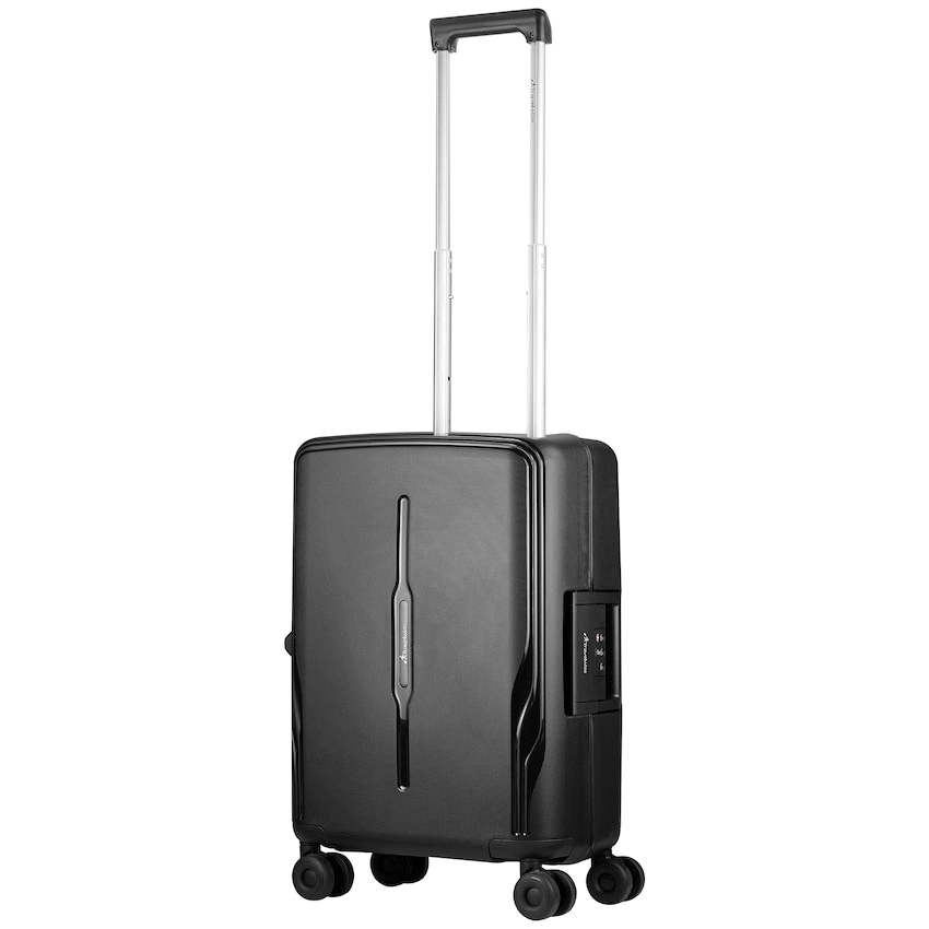 Travelwize Clipper PP 55cm 4-Wheel Spinner Luggage Black - Image 2