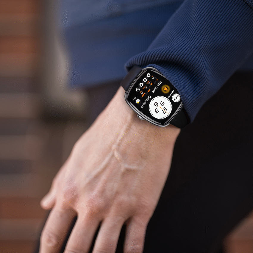 Volkano Elevate Series Smartwatch - Black - Image 2