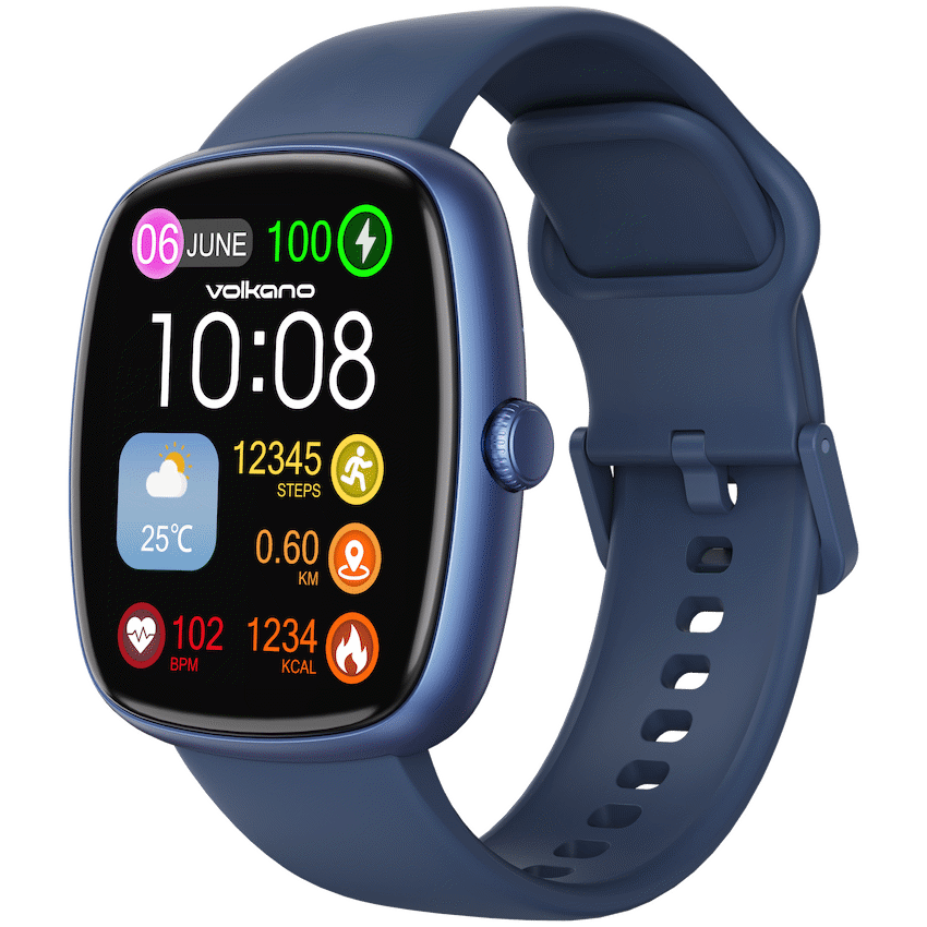 Volkano Elevate Series Smartwatch - Blue - Image 2