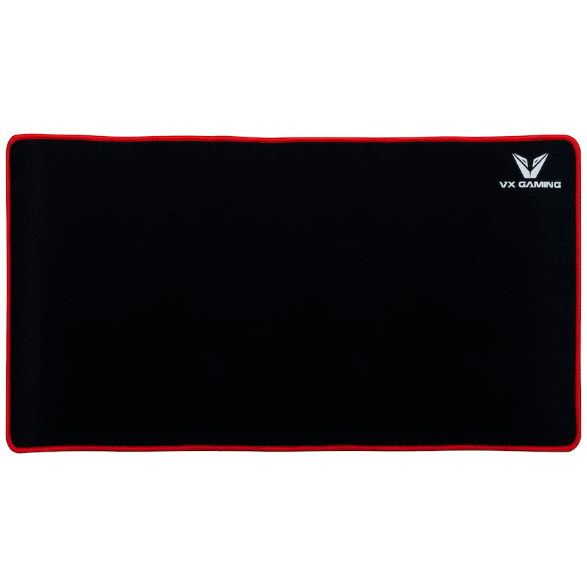 VX Gaming Battlefield series gaming mousepad - Extra large black/red - 550mm - Image 2