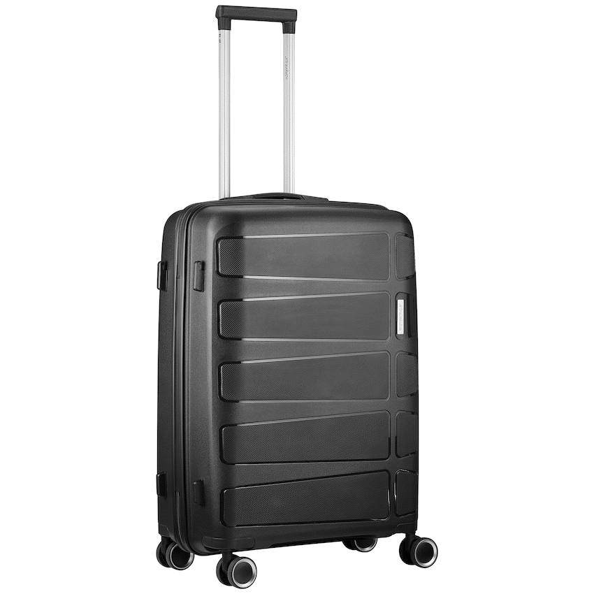 Travelwize Tourer PP 65cm 4-wheel Spinner Luggage Black - Image 3