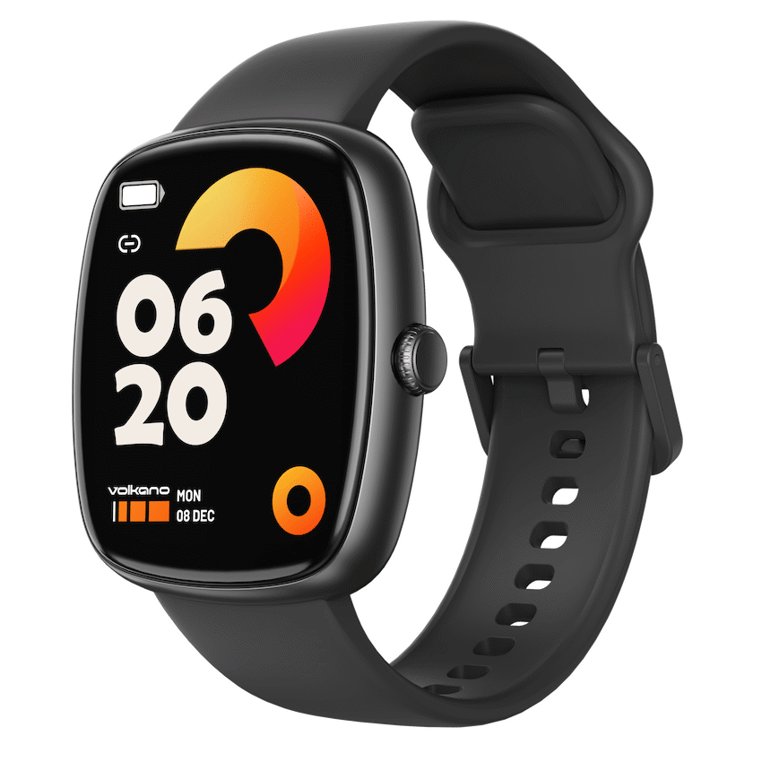 Volkano Elevate Series Smartwatch - Black - Image 4
