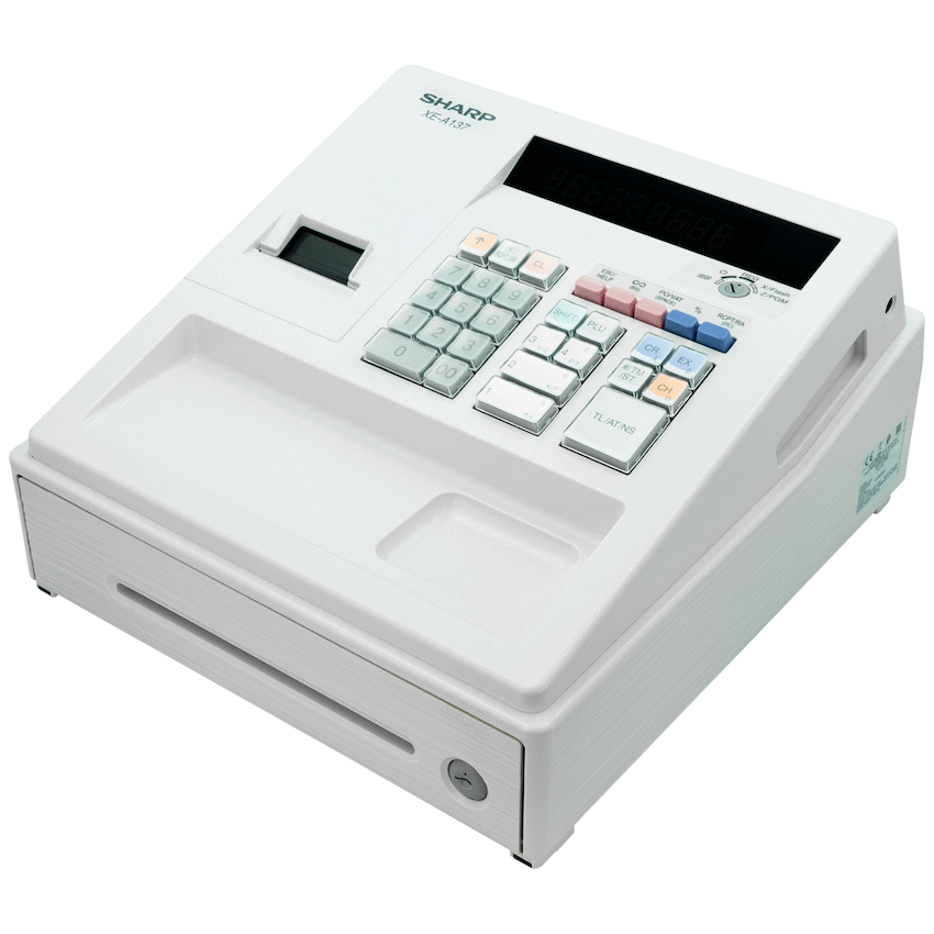 Sharp XE-A137-WH Cash register - Image 4