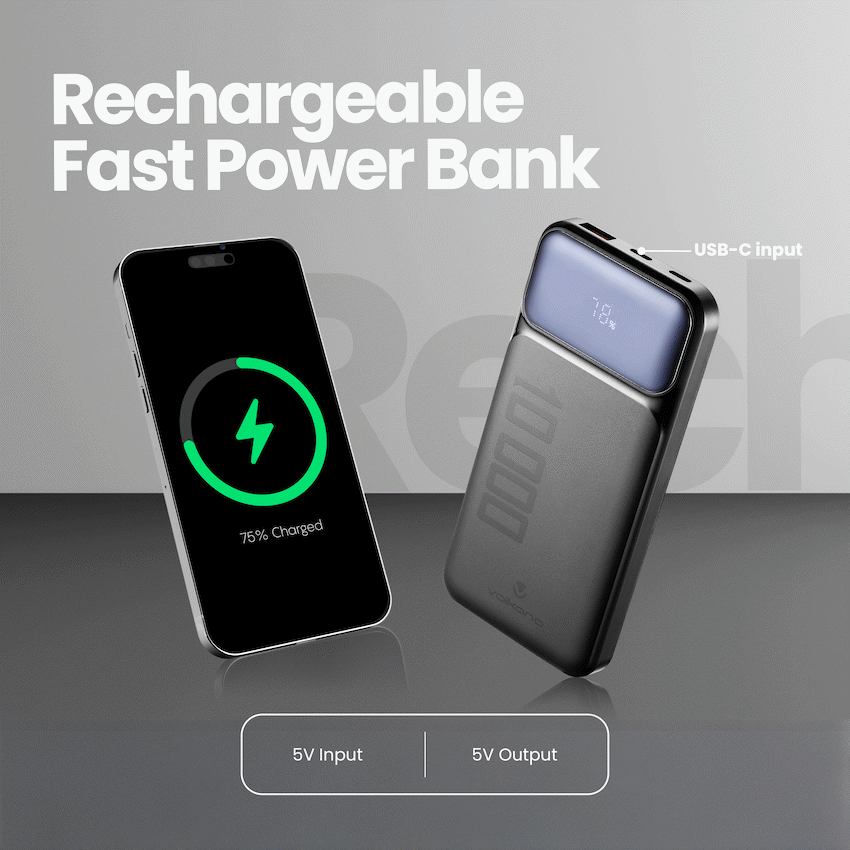 Volkano Roma Series 10000mah P.D. 20W Power Bank - Image 7
