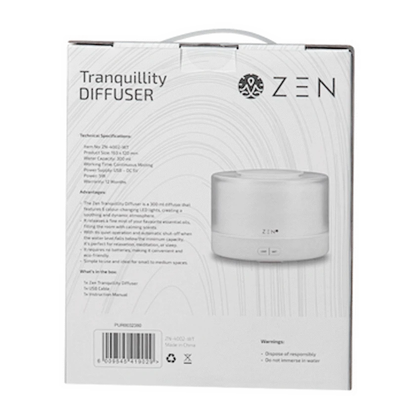 Zen Tranquillity Diffuser - White - Image 3