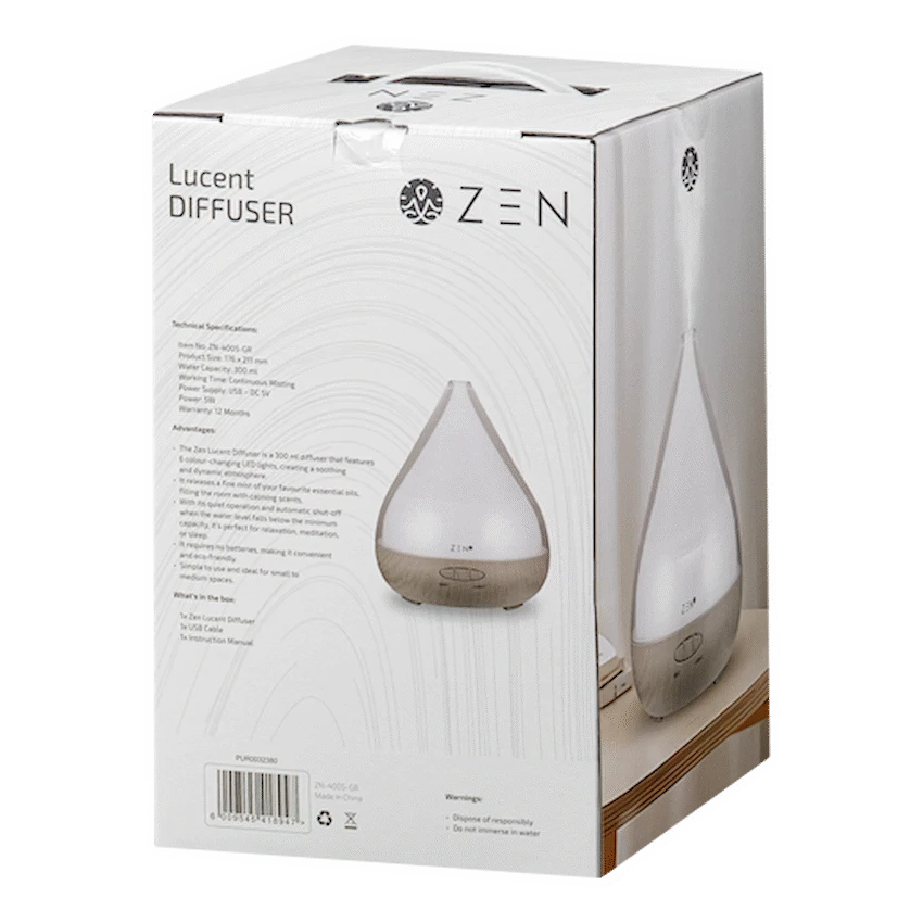 Zen Lucent Diffuser - Grey - Image 4