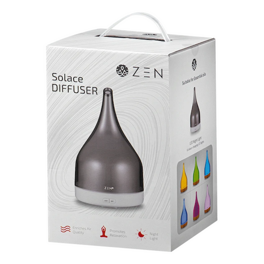 Zen Solace Diffuser - Grey - Image 4