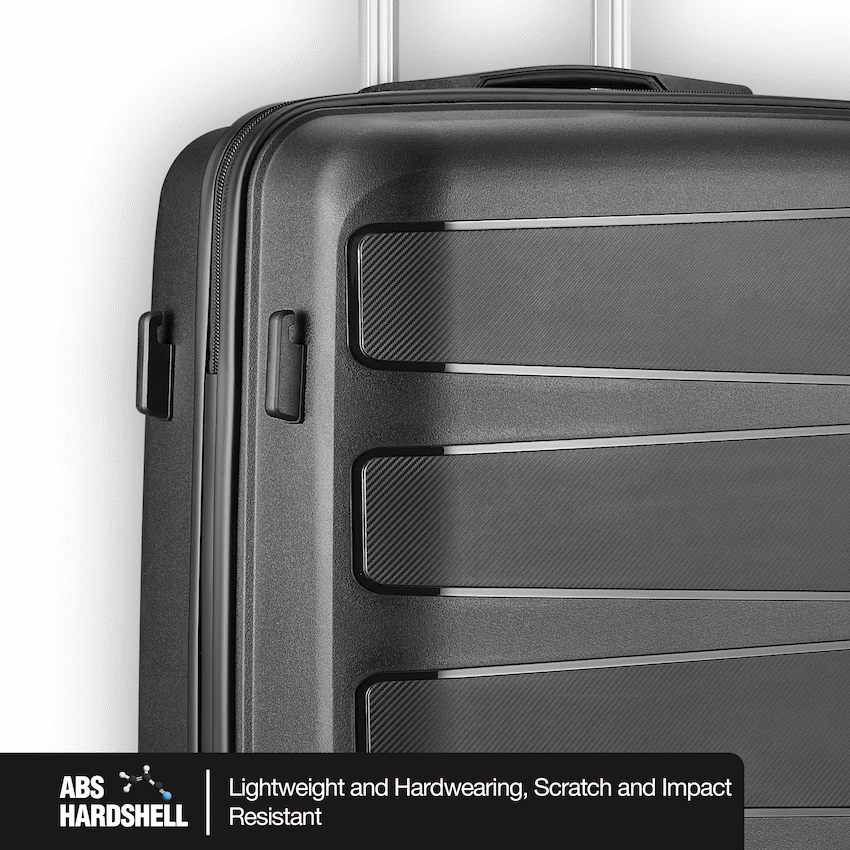 Travelwize Tourer PP 65cm 4-wheel Spinner Luggage Black - Image 5