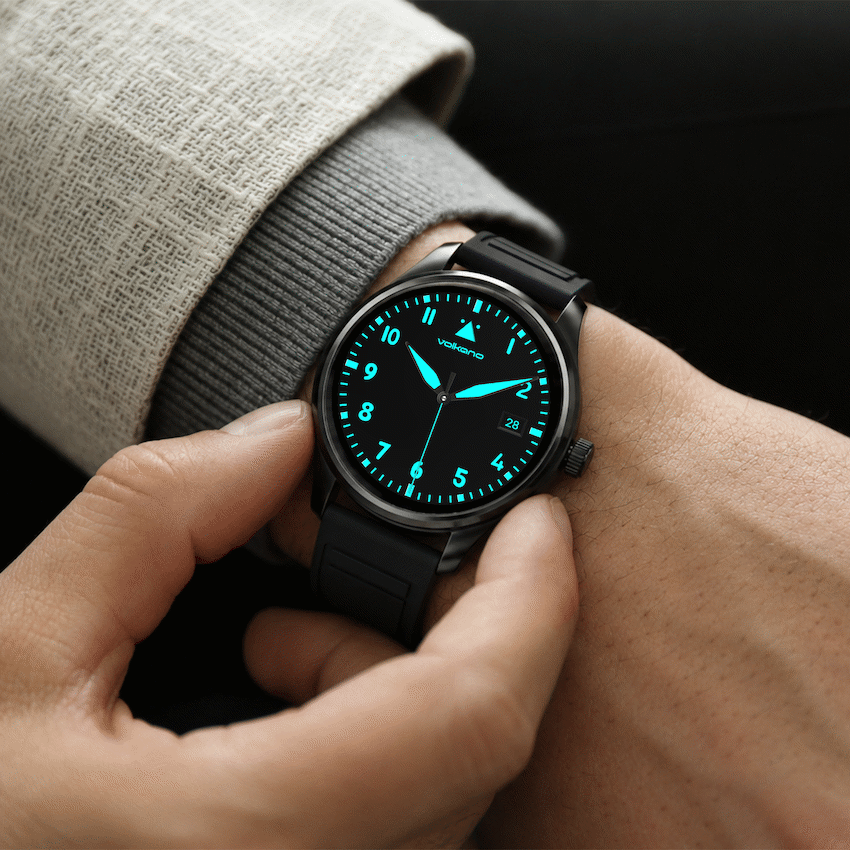 Volkano Eon Series Smartwatch - Black - Image 5